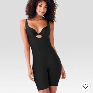 Maidenform Open Bust Body Shaper Bodysuit